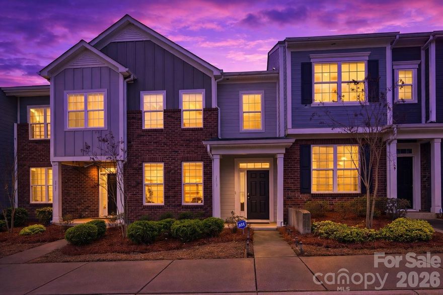 Welcome home to a beautifully maintained, built in 2021, like-new townhome in one of Belmont’s most convenient and connected communities, built by Brookline Homes.

This one-owner, 3-bedroom residence offers the perfect blend of style, comfort, and low-maintenance living. Step inside to an open-concept layout designed for everyday living and entertaining. The main level features luxury vinyl plank flooring, fresh paint, and a bright, modern kitchen complete with white cabinetry, a spacious island, and included appliances.

Upstairs, retreat to a generous primary suite featuring a spa-like en-suite bath with double vanities and a walk-in shower, creating the perfect space to unwind. Two additional bedrooms and a full hall bath provide flexibility for guests, a home office, or growing needs.

Enjoy your own private outdoor escape with an enclosed rear patio, ideal for morning coffee or evening wind-downs.

Beyond the home, the lifestyle continues. This community is thoughtfully designed with sidewalks, walking trails, and a dog park, offering a true neighborhood feel. The HOA covers water, sewer, trash, and lawn maintenance, making for easy, low-stress living, and the home includes two assigned parking spaces.

Location is everything and this one delivers. You’re just minutes from I-85 and I-485, approximately 13 minutes to Charlotte Douglas International Airport, and under 3 miles to the charm of Downtown Belmont, known for its local restaurants, shops, and vibrant atmosphere. Enjoy close proximity to the U.S. National Whitewater Center, Catawba River, Stowe YMCA, and nearby shopping and dining.

Whether you’re a first-time buyer, investor, or simply looking for a move-in ready home in a prime location, this is the one that checks every box. Low maintenance. Prime location. Turn-key living.

Take your tour today!