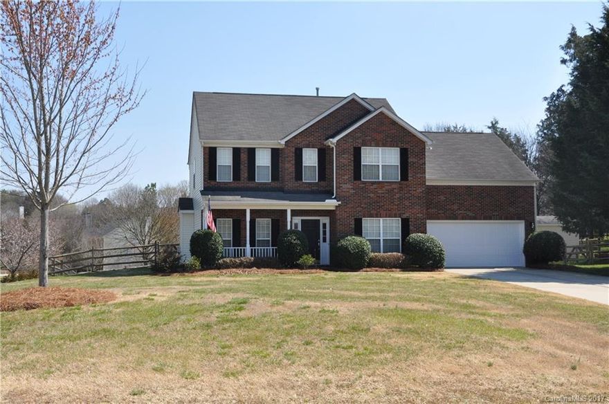 Beautifully Maintained Home in Desirable Harrisburg Neighborhood is accented by Hardwood Floors throughout the Main Level, Gorgeous Kitchen features Stainless Steel Appliances with Solid Surface Countertops, 42” Maple Cabinets and Breakfast Nook.  Cul-da-sac  Lot with Fenced Back Yard and Storage Shed;  Neighborhood HOA provides Pool, Tennis Court and Play Ground;  Convenient to 485, 85, UNCC and Shopping; Massive Bonus Room with Closet – could be 5th bedroom