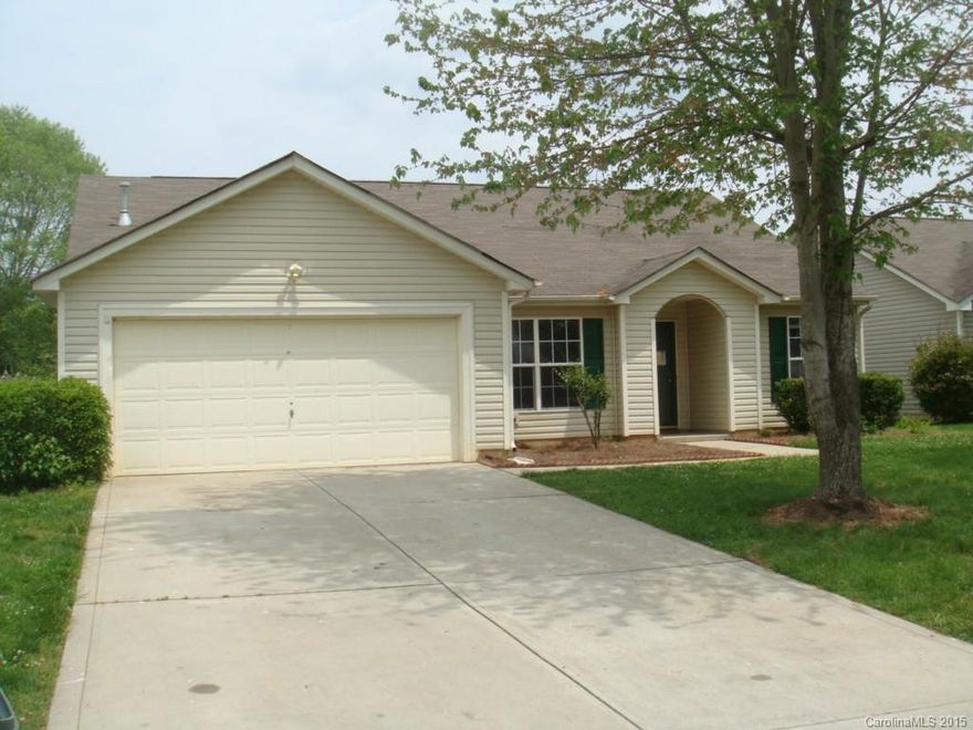 Well maintained home in beautiful Winborne Subdivision minutes from Mooresville. This spacious 4 bedroom, 2 bath ranch has an open flow and very spacious rooms (especially the Master Bedroom). Attached, 2-car garage.  New paint throughout. Kitchen, complete with pantry, has like-new cabinets.  Bright, sunny breakfast nook off the kitchen. Landscaping is well established.  This home is move-in ready.
