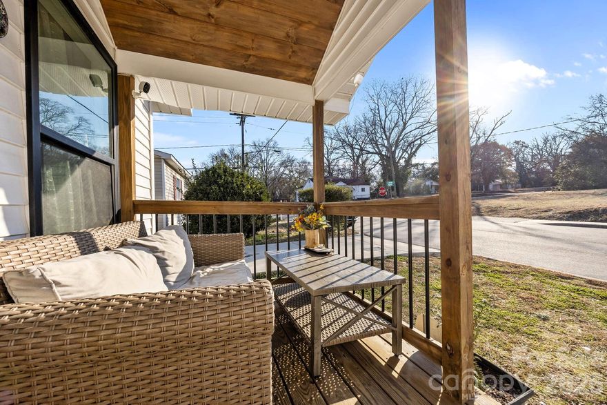 Welcome home to this beautifully remodeled 3-bedroom, 2-bath ranch with NO HOA! Relax on the inviting front porch or entertain guests on the spacious back deck overlooking a flat, usable backyard. Step inside to an open-concept living and dining area that flows seamlessly into a modern kitchen featuring butcher block countertops, new cabinetry, and stainless steel appliances. The desirable split-bedroom floor plan offers added privacy. The primary suite includes an en-suite bath and great natural light with views of the backyard. Secondary bedrooms are generously sized and share a full bath. Enjoy low-maintenance laminate flooring and recessed lighting throughout. Lots of parking space with double driveways. Major updates completed approximately three years ago include: roof, HVAC, water heater, flooring, plumbing, electrical, and fixtures — providing peace of mind for years to come. Located in a growing area surrounded by new construction and beautifully remodeled homes. Conveniently situated in the heart of Lancaster, just minutes from Downtown Lancaster, Charlotte, and Indian Land. Close to Hwy 521, Independence Park Trail access, schools, Wylie Street Pool, and the Lancaster County Library.

Don’t miss this move-in-ready gem in an up-and-coming location!