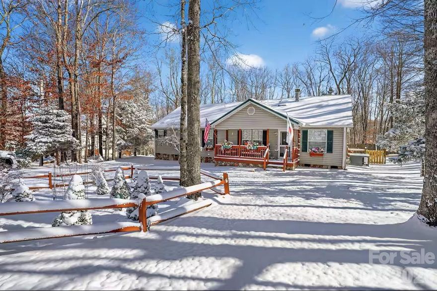 Discover the charm of mountain living in this inviting Beech Mountain retreat, perfectly positioned just
minutes from the ski slopes, Beech Mountain Club amenities, hiking trails, and year round outdoor
adventure. Whether you're seeking a full time residence, a weekend escape, or a strong Airbnb
investment opportunity, this home blends comfort, character, and an unbeatable location. Beautifully
updated, this mountain home features 3 bedrooms and 2 full bathrooms, along with numerous gorgeous
upgrades throughout. Warm, light filled living spaces create a welcoming atmosphere, while the kitchen
and dining areas offer an easy flow for everyday living or hosting après ski gatherings. Each bedroom is
comfortably sized, providing privacy and restful retreats for family, friends, or guests. Step outside to
enjoy cool summer temperatures and crisp mountain air from the spacious deck overlooking peaceful,
wooded surroundings. The property includes a brand new detached 2 car garage, perfect for vehicles,
storage, or outdoor gear. Nature lovers will appreciate the added charm of pear, peach, and apple trees,
enhancing the home’s mountain homestead appeal. With its desirable location, thoughtful upgrades,
outdoor amenities, and proven short term rental potential, this home stands out as an exceptional
opportunity in one of the High Country’s most sought after destinations