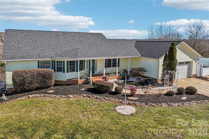 Country living at its finest with valley views, but only 10 minutes from downtown Shelby! With just under 6 acres of land, a barn, multiple fenced pasture areas, this property is great for a hobby farm or someone just looking for privacy. The main level of the home features a split bedroom layout with separate HVAC systems for each side of the home. The main living area features a kitchen, breakfast area, living room, formal dining room, and office. Two covered patios off the main living area allow for long range views of the valley below, one screened, one open. The finished basement features a large recreation area, an additional office, a kitchenette, bedroom, and full bath. There are also two separate unfinished storage areas. To the right of the home is where the in ground pool is situated, also with valley views. The 36 x 60 barn also has 4 horse stalls and lots of additional storage. The home features a Generac propane generator and wood burning stove for any potential power outages. The basement is climate controlled by a mini-split system, while the main floor is heated and cooled by central air. This home is located 5 minutes from the Shelby bypass currently under construction, which will improve travel time to Charlotte in the near future. Listing agent has ownership interest in the property.