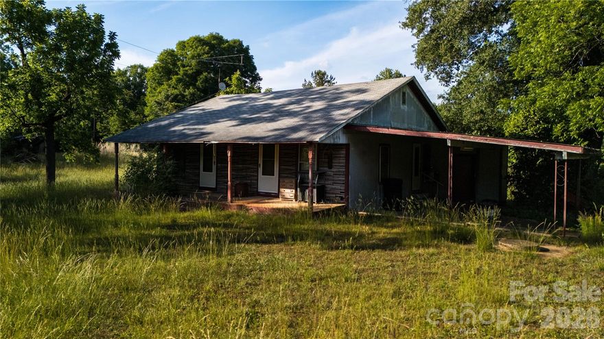 Opportunity awaits on this beautiful 6.47-acre countryside property featuring peaceful surroundings, and endless potential. Situated in a rural setting with no restrictions, this property offers the flexibility to renovate, rebuild, invest, or create your own private retreat. The existing single-story home offers approximately 1,166 square feet and is being sold as-is, presenting a great opportunity for investors, builders, or buyers looking for land with possibilities. Enjoy the privacy and natural beauty of country living while imagining the future potential this unique property has to offer. Whether you're dreaming of a homestead, weekend getaway, or investment project, this property is ready for your vision.