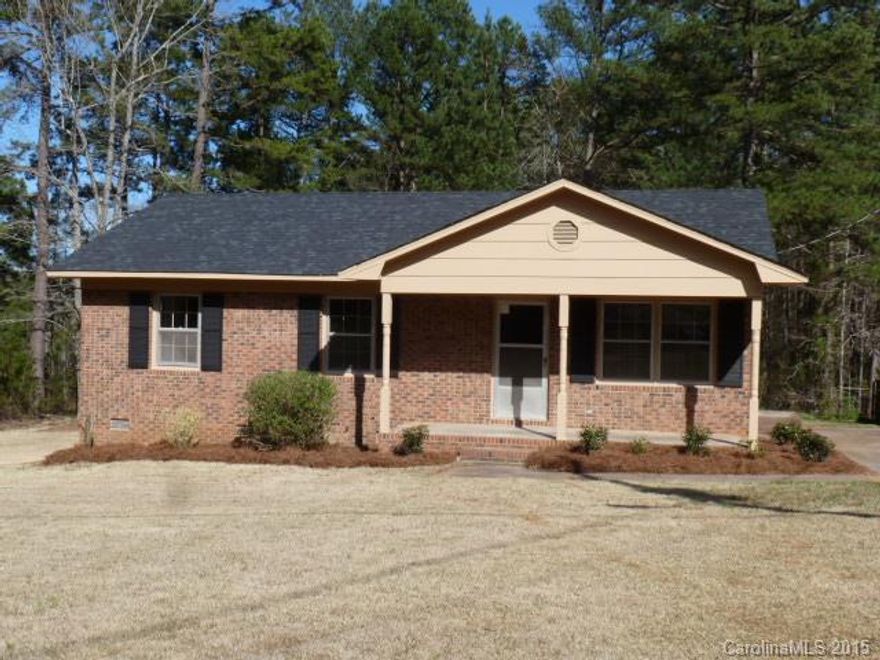 A must see with this "like new" home, all brick, features new paint throughout, new appliances, new cabinets, new carpet, large living room, kitchen with breakfast area, stainless appliances, 3 bedroom, 2 bath.  New roof, new HVAC.  All on .62 acre lot.