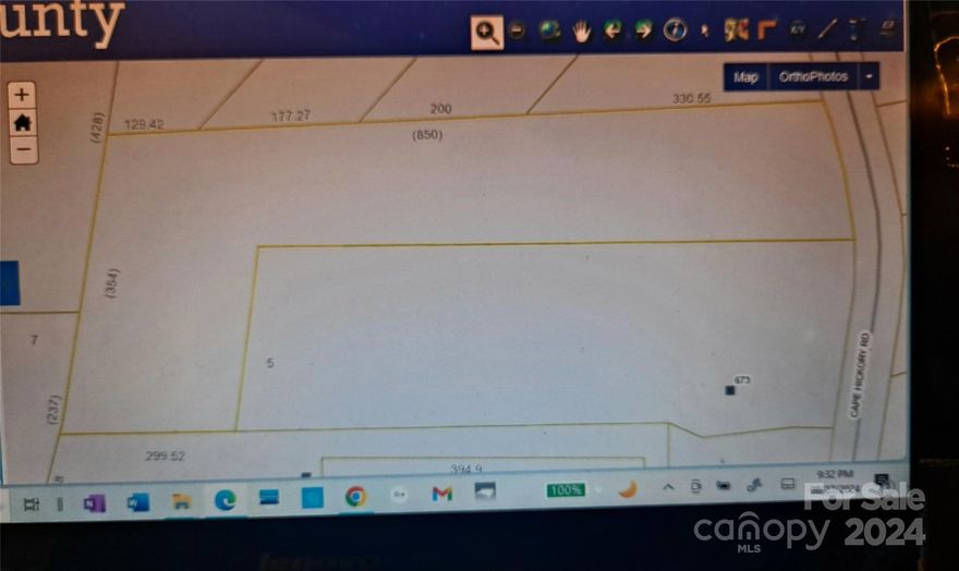 Very affordable 3.95 acres ready to clear and maybe leave some trees for shade! Nice building lot with approximately 170 ft of road frontage. Manufactured and modular homes are allowed, as well as stick-built homes. This is a country setting but close to all the amenities you may need. The lot slopes gently to a small creek near the back property line. This is a good value for the money! Come take a look!