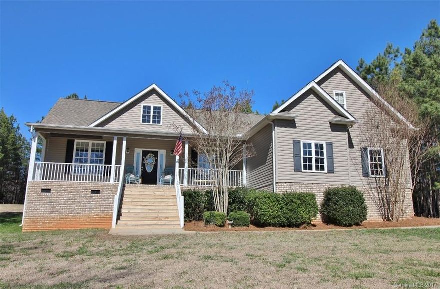 Welcome to Flying Eagle Estates! This 3BR/2BA meticulously maintained 1.5 story home is nestled on a premier corner lot! Enjoy afternoon tea on the rocking chair front porch or morning coffee on the screened back porch! Hardwoods line the main living area & soaring ceilings invite you into the living room & master bedroom! Create your culinary art in the beautiful chef’s kitchen! Huge bonus room, 1.44 Acres & oversized 2 car garage are just 3 more reasons you will want to make this your home!