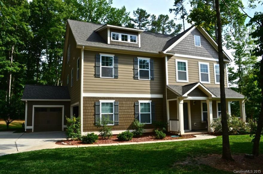 Fabulous like new 3 story home on estate sized lot w/tons of upgrades - granite in kit & baths, beamed ceilings, pristine condition. Beautiful community pool with social events throughout the year. Award winning schools. Conveniently located halfway between I-485 and Matthews-Mint Hill Rd.