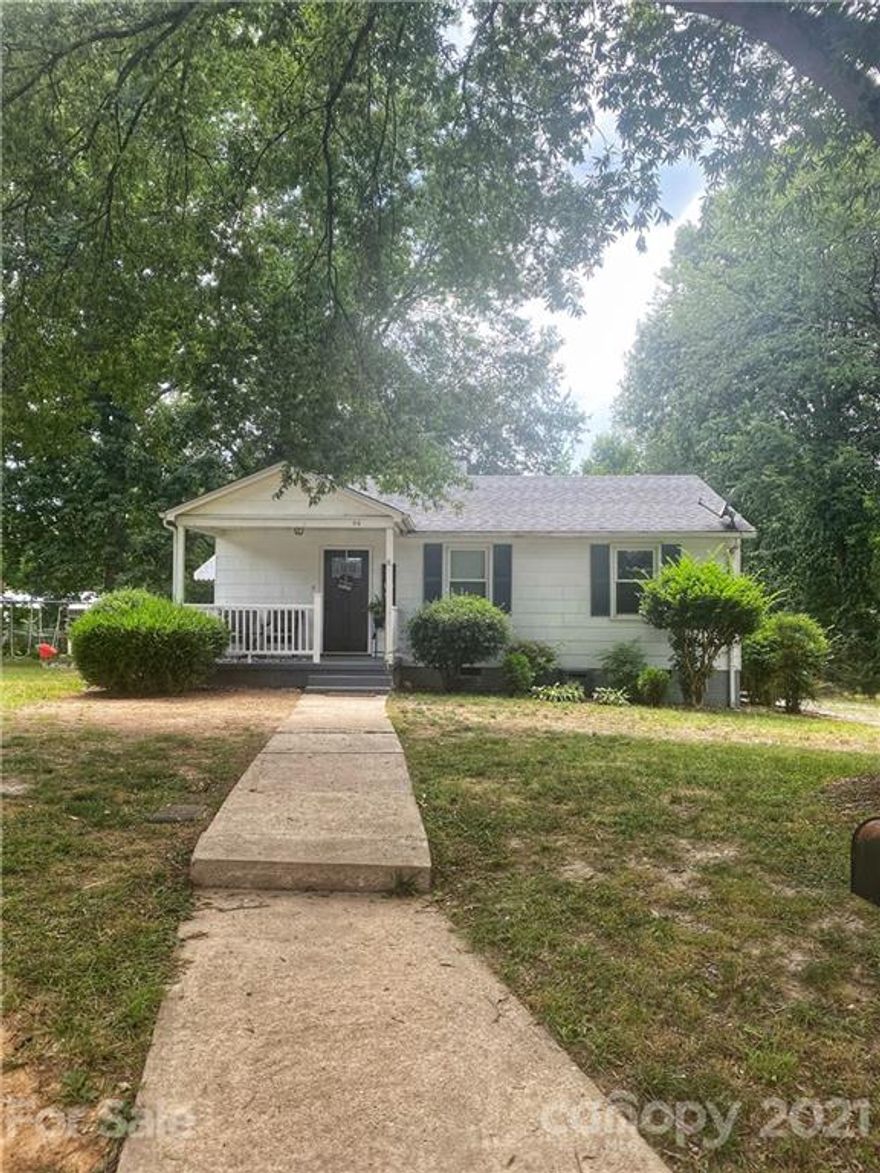 This beautifully updated home features 2 large bedrooms and 1 full bath. The open concept allows ample space within the home. The kitchen and bath have both been tastefully updated. Replacement windows have been installed and insulate the home well. You will also find plenty of parking, a large carport on a concrete pad, and plenty of space within the yard for the kids to play. Located minutes from I-40 for easy travel to Morganton or Hickory. Schedule your showing today!