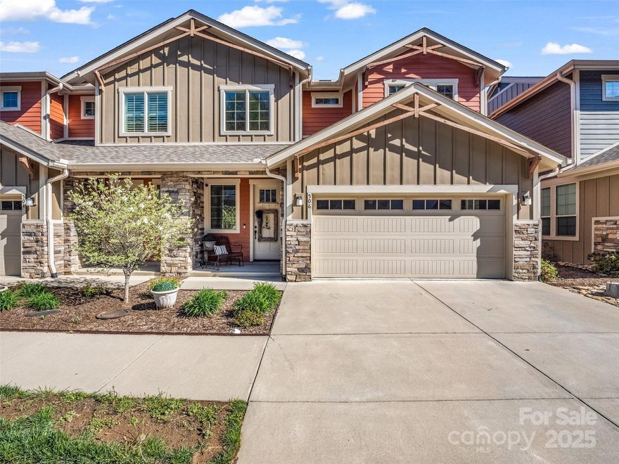 Welcome to this beautifully converted duplex townhome, featuring a main level unit and an inviting upstairs unit—perfect for multi-generational living or rental potential! The main level showcases a chef's kitchen equipped with gorgeous granite countertops, a gas range, ample upgraded cabinetry, and a pantry for all your storage needs. The spacious primary suite is a true retreat, featuring a walk-in closet, double vanity, and large windows that flood the space with natural light. Relax by the natural gas fireplace or take in the views from the inviting four-season enclosed porch. Head upstairs to discover a lovely unit with its own private entrance that includes a full kitchen, cozy living area, charming office and a well-appointed bedroom, complimented by two full bathrooms. Sweet Birch Commons combines the perks of in-town living with the charm of a close-knit community, providing easy access to shopping, dining, coffee shops, and parks.