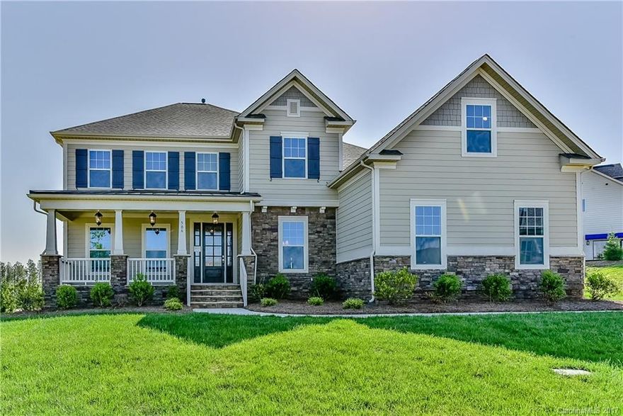 Master-down home with archways & beautiful trim and moldings. Study, Dining Room. Master Bath w/ 2 separate WIC, 2 separate sinks w/ quartz, tiled shower, large tub. Extensive Great room has 2 stone fireplaces, vaulted ceiling, tons of windows; leads to rear deck. Open KT w/ gray painted cabs, quartz counters, 36" gas cooktop, SS app. Butler's Pantry w/ wine rack & cabinets. Upstairs is Teen room w/ built-in desks, huge Bonus Room. Jack & Jill bath for secondary bedrooms. Close to amenity area!