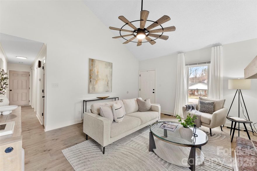 Welcome Home! This renowned 5 bedroom / 3 full bathroom home has been renovated from top to bottom with no corners cut! Updates include, new roof on house (2025), expanded back deck with new composite, new hardwood floors throughout the home, fresh interior paint, all new folding doors (to include new door hinges/locks/knobs), new moulding, reconditioned windows, brand new kitchen appliances, and a new 50 Gal hot water heater with updated plumbing. The HVAC has been fully serviced with all foundation duct work replaced.

The sellers expanded the kitchen and added new cabinets, new countertops, appliances, sink disposal, fixtures, and gooseneck faucet. In the dining room you will enjoy a new great window and a huge new back door that leads out to the new deck. In all bathrooms there are new vanities, tubs/showers, tile work, faucets, sinks, fixtures, lights, exhaust fans. All rooms have new ceiling fans, light fixtures, switches and receptacles. In the crawlspace the sellers invested in new crawl space underlayment, commercial dehumidifier w/pump, and new foundation vents.

The detached garage has a new roof (2026), it has been freshly painted outside and inside, the floors have been recoated and sealed, new lights (to include switches and receptacles), and the garage door serviced and has been painted. In the attached garage the floors were recoated and sealed, new lights were added (to include switches and receptacles), and the garage door was serviced and painted.

All this home needs is you!