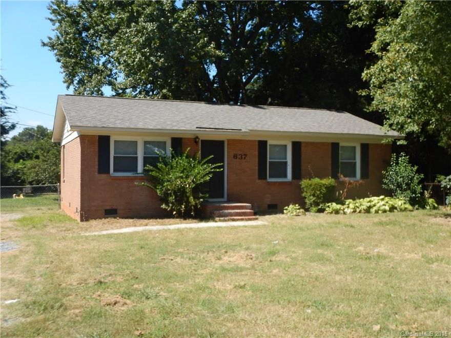Cute and Quaint home ready for move in now!! This 3 bedroom 1 bathroom recently updated home features a huge front and back yard with aged trees. You will get to enjoy a fenced, private property. The kitchen has black on black appliances with dark wood cabinets. You will love to relax in your newly renovated bathroom with tile surround. Nice sized bedrooms accompany this spectacular home. This property is located in the Hidden Valley neighborhood and will not be available for long!