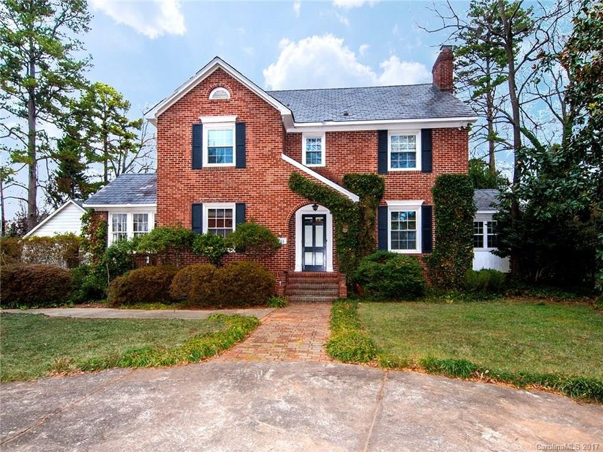 Lots of charm & character! House has great bones & tons of potential & is located in an excellent, close in location. This home is on a .82 acre corner lot in the Providence Park neighborhood. Walking distance to Cotswold Shopping, Restaurants, Schools and just minutes to SouthPark Mall. Main Level features an updated Kit, LR, DR & sunny Morning Rm, Family Rm plus a Sunroom and a Powder Room. Laundry Room is also located on the main level. Upstairs you will find four Bedrooms & two Bathrooms. There is an unfinished basement and a huge walkup attic for storage. Property also features a separate Garage & a Fenced Backyard plus a covered Terrace and a Patio. Just a few minutes to Uptown Charlotte – even at rush hour! Property to be sold in "AS IS" condition.