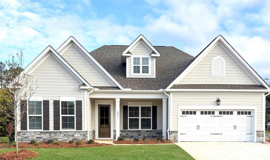 Welcome to the Avalon - a beautifully designed three-bedroom ranch that blends comfort with functionality. Its open-concept layout connects the spacious family room and kitchen, making it easy to entertain or enjoy everyday moments together. The large main suite is tucked away from the two additional bedrooms, offering a private retreat with all the comforts you expect. A versatile flex room adds even more functionality—ideal for a formal dining space, home office, or cozy den. This home offers a warm and inviting fireplace in the family room, creating the perfect spot to gather and unwind. Step outside to the generously sized screened porch — an ideal space to enjoy the beauty of the outdoors in comfort, all year round.