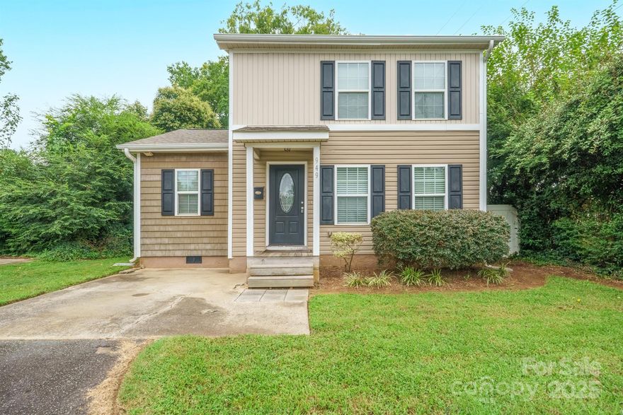 Well maintained 3 BR, 1 1/5 bath. New roof in 2020, new heat pump in 2019. Granite countertops, refrigerator, washer and dryer remain. City water and sewer. Fenced back yard. In 2014 many updates were done. Close to Winthrop University, shopping and restaurants.  Sump pump in right area of back yard. SELLING AS IS.