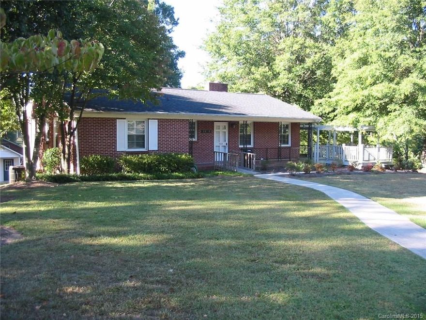 Very nice 3 bedroom, 2 bath, brick 1 story on large landscaped lot. 2 fireplaces, tile, newer windows, 2 car garage, deck, priced to sell as is.