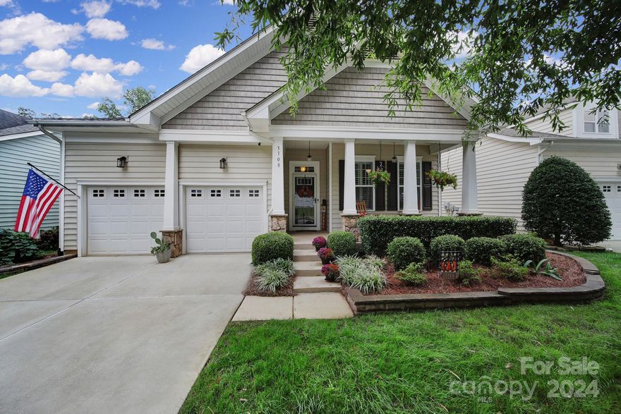 WOW! $36,000 PRICE ADJUSTMENT! Look No Further! RARE Meticulously Maintained Home w/HUGE Finished Basement In Highly Desirable Cobblestone Community! This Open Concept Split Bedroom Floorplan Boasts 10Ft Ceilings, Grand Entryway, Wood Flooring & Great Rm w/Custom Stone Fireplace. Spacious Ensuite w/Tray Ceiling, Dual Sink Vanity, Large Tiled Shower & Soaking Tub. Study w/Glass French Doors, Guest Bedrm, Full Guest Bath. Chef's Kitchen Features Custom Cabinetry, Tiled Backsplash, SS/Appliances, Double Oven, Granite Countertops, Breakfast Bar w/Pendant Lighting & Spacious Casual Dining Area. Enjoy Relaxing On The Porch That Overlooks The Woods. Finished Basement Level Will Blow You Away! You Will Discover A HUGE Living Room, Recreation/Media Rm, Third Bedrm, Full Bathrm & Gigantic Storage Area. Proceed Outside To Enjoy Entertaining On The Slate Stone Patio w/Pergola.This Home Has It All! Lawn Maintained by HOA!!! Low SC Taxes. Close To Shops Restaurants & So Much More!