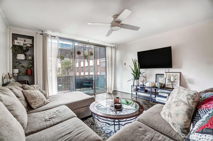 Location! Location! Location!! Amazing 2 bedroom condo located in the heart of Myers Park. Beautifully updated and offers a perfect blend of elegance and comfort. Generously sized bedrooms with with the primary offering the added luxury of a spacious walk-in closet. Enjoy your morning coffee on the balcony with serene pool views. This outdoor porch offers the ultimate relaxation spot!! Walking distance to Freedom Park, King's Drive Farmers Market, Harris Teeter, many great restaurants, Duke Mansion & Gardens and so much more! Welcome Home!! HOA includes electric, water, sewer, exterior building maintenance, landscaping, trash removal, cable, parking, pool maintenance, gas grills, upkeep of building.