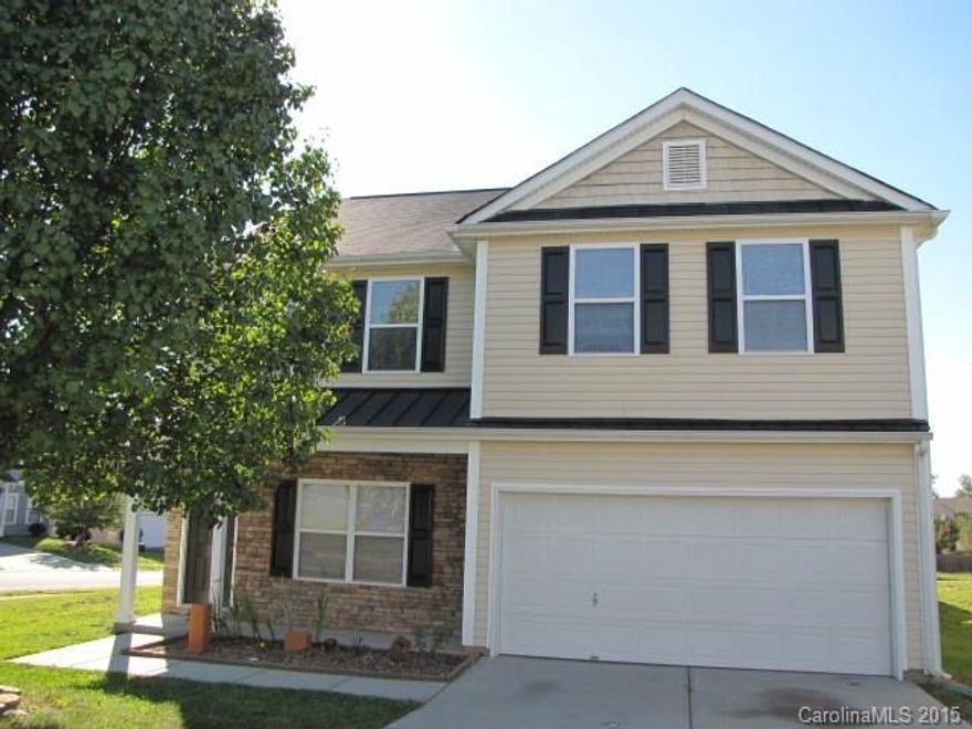 Well-maintained home has an inviting front porch and offers a functional floor plan with large rooms. Neutral-toned layout features LR with corner fireplace, open dining room, and kitchen with new SS appliances and plenty of cabinets. All 3 BRs are located upstairs, incl master suite and deluxe bath, plus a loft to use as office or play area. Laundry room with extra storage and ground level deck in fenced backyard. Community playground and recreation area.