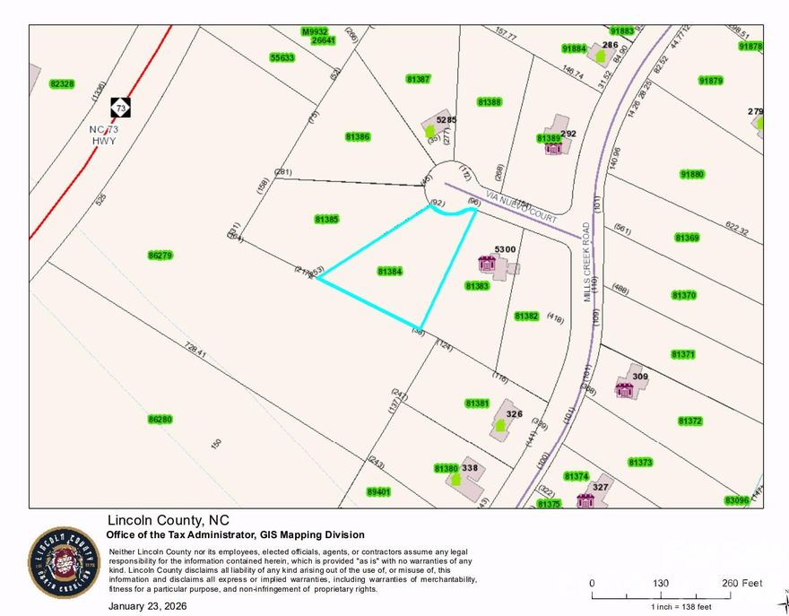 Nice Building lot in a small community. Cul-de-sac lot with trees for privacy. Bring your own builder & NO HOA!!