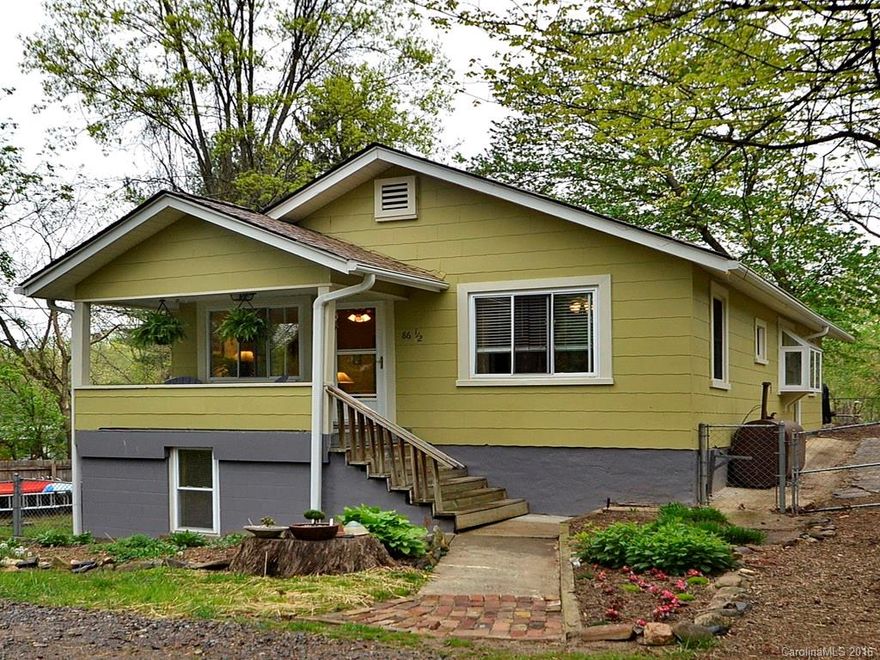 Desired and truly fantastic West-Aville Bungalow! Home is a 3/2..with 2/1 up and a sweet 1/1 master suite down (currently being used as den) Home has beautiful hardwoods throughout, built-ins & an eat in kitchen. Kitchen flows out to an amazing patio which is perfect for entertaining.. or you could sit on the front porch and enjoy HUGE yard. Home is located down a long drive for privacy in the city! Home has 2 PIN# so tons of space- mostly fenced! Walk to Westside! You will love this home!