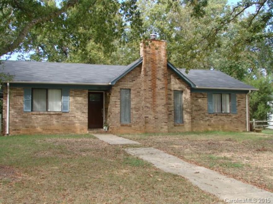 Updated all brick modern home in fantastic Indian Trail location. Hardwood floors throughout, spacious rooms and vaulted ceilings in living/dining area. Sunroom leads out to beautiful back yard with plenty of room to run around! Additional storage shed in the back yard also. Minutes to I485, shopping & dining. Lawn Care Included!!!!