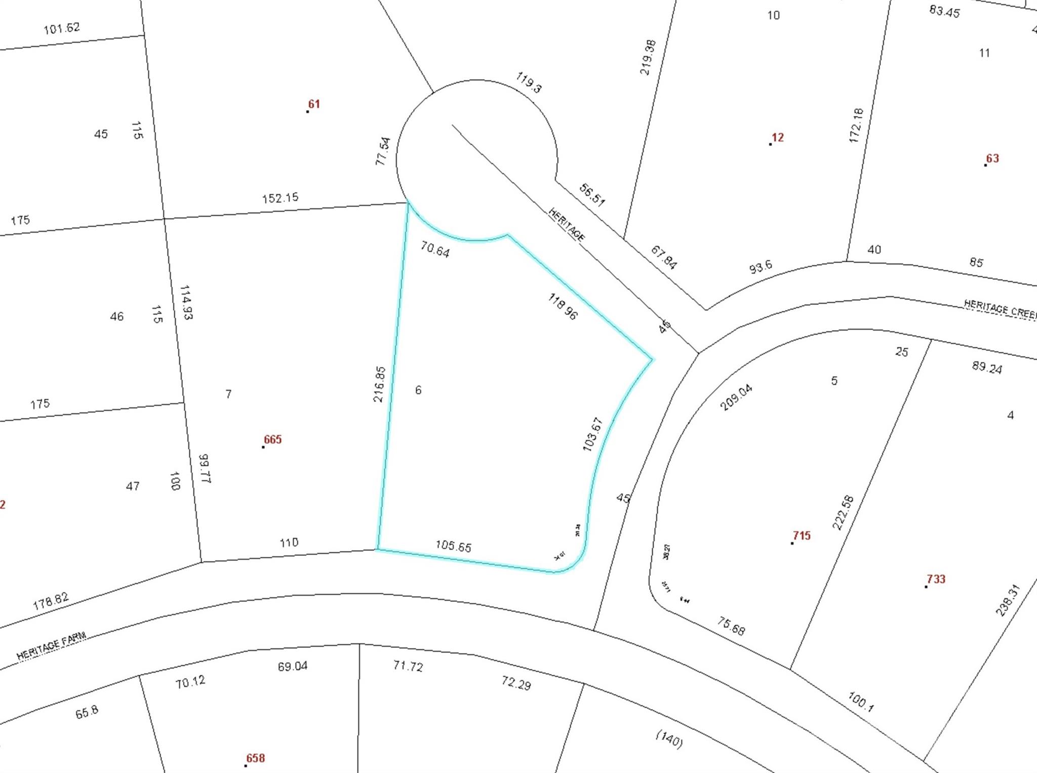 Heritage Creek - Land