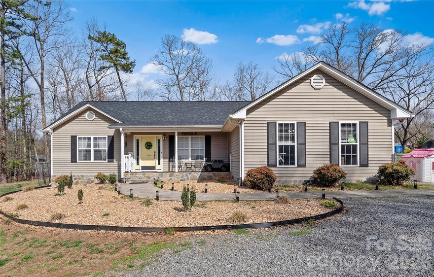 This 4 bedroom, 2.5 bath home offers a great blend of space and thoughtful updates, all situated on approximately 0.74 acres +/- within Elkin City School District. Major improvements include a 5-year-old roof and HVAC system, along with an encapsulated crawl space. Inside, you’ll find newer LVP flooring, updated bathrooms, and a functional, easy-flow layout. The kitchen features stainless steel appliances, while the primary suite offers a private en suite bath with a walk-in shower. Outdoor highlights include a deck, fenced yard, storage building, and a pool pad already in place. Well-maintained front landscaping enhances the home’s curb appeal. Close to restaurants, shopping, wineries, and all downtown Elkin has to offer! 2 of the 4 bedrooms are not photographed - photos will be updated soon.