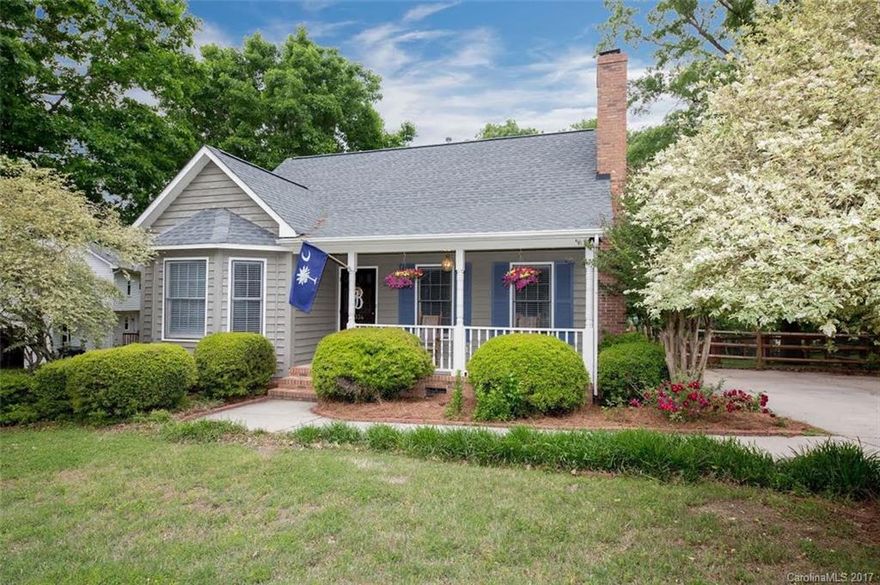 Southern charm. Convenient location. Granite countertops. Subway tile. Rocking chair front porch. Freshly painted. Fenced-in backyard. Large deck. Master on the main. I could keep going, but you really should come see for yourself!