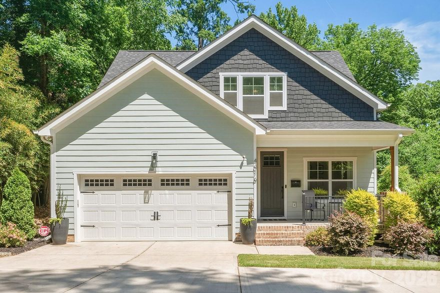 Like-new construction in Enderly Park blends modern architecture with timeless, high-end finishes, creating a home that feels both elevated and functional as well as inviting. Designed for entertaining and everyday living, this thoughtful layout features gourmet, chef-inspired kitchen, complete with a gas cooktop and oven, pot filler, expansive island, walk-in pantry, and seamless flow into the dining and great room, ideal for gatherings of any size. First-floor bedroom/office with full bath doubles as a den providing a quiet, functional work or play space. 

Upstairs, the expansive primary suite serves as a true retreat, featuring a spa-like en suite with a soaking tub, full shower, and luxurious finishes. Additional highlights include a convenient Jack and Jill bathroom, large secondary bedrooms, and upper-level walk-in laundry room for added ease and functionality.

Outdoor living offers show-stopping backyard, spacious deck and patio, all spaces that create multiple areas for hosting and relaxing. The fenced backyard enhances both privacy and usability, while the home’s location on a no-outlet street offers a peaceful setting despite being just minutes from the heart of Uptown Charlotte. Its close proximity to the vibrant restaurant, brewery, and coffee scenes in FreeMoreWest and neighboring Wesley Heights, is the perfect blend of luxury, convenience, and lifestyle appeal.