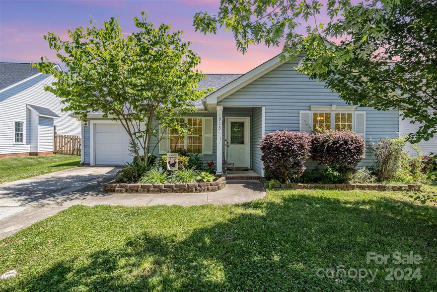 This welcoming home boasts a spacious living area with vaulted ceilings and a cozy fireplace, perfect for gatherings and relaxation. The kitchen, centered around an island, facilitates both meal preparation and casual dining. Bedrooms are generously sized, with the master featuring its own vaulted ceiling for added elegance.

Outside, a fully fenced backyard offers privacy and space for outdoor activities. Laminate wood floors throughout the main living areas add a touch of sophistication.

Located near I-485, UNC-Charlotte, the LYNX Blue Line Extension, and various dining and shopping options, this home combines comfort and convenience for modern living. NO RENTAL CAP!