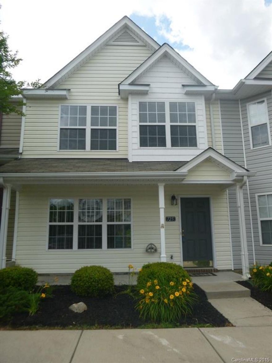 Don't miss out on this well taken care of three bedroom townhouse located in Fort Mill.  This home is move-in ready, with walk in laundry, large pantry, patio and outdoor storage closet.  Home includes refrigerator, washer and dryer!  Close to Charlotte, but enjoy South Carolina living with low taxes and Fort Mill Schools.  You won't be disappointed in this one.