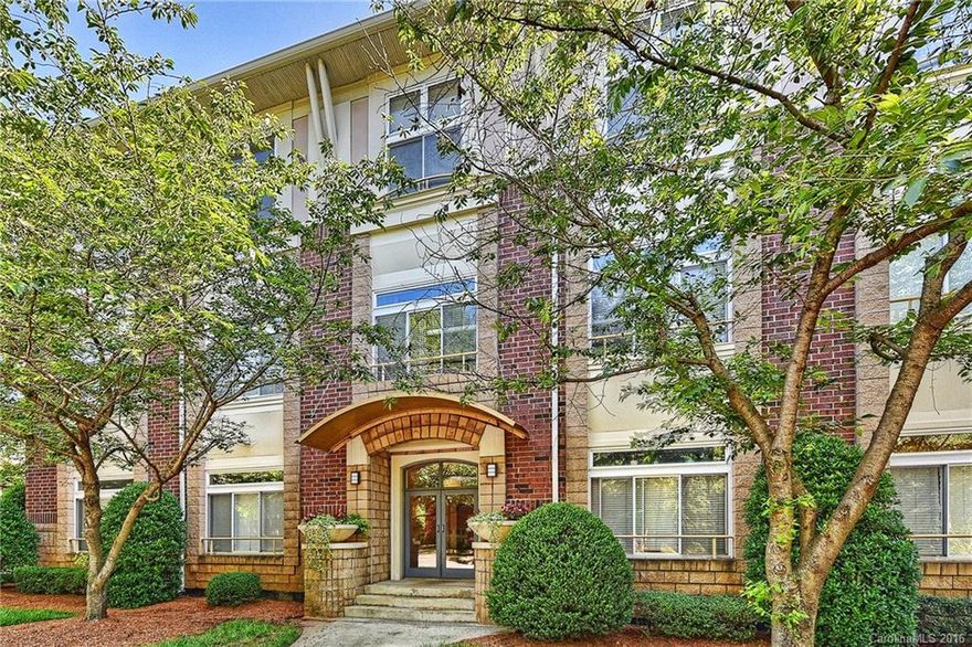 Beautiful loft located in sought after Elizabeth. Convenient to restaurants, nightlife and parks while only a 2 mile commute to Uptown. Open floor plan with 17 foot high ceilings. Storage unit comes included and is located in parking deck. Gated parking garage and building is secured entry with elevator.