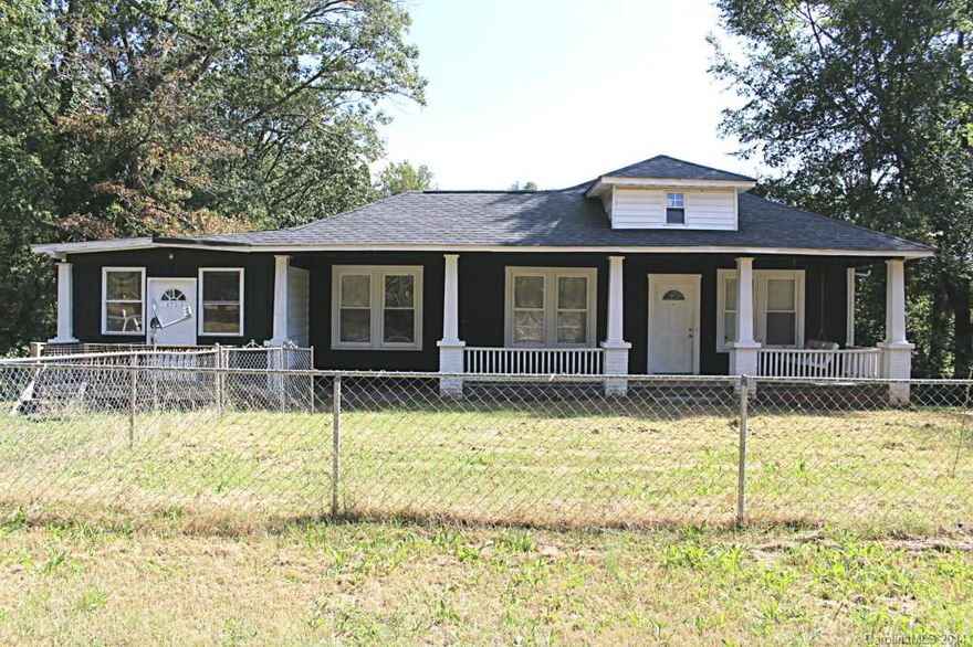 Home with lots of room.  Updates include new HVAC, new hot water heater, new cabinetry, granite countertops and ceramic tile floor.  Nice master suite with dual sinks and granite countertops. Freshly painted interior. Nice hardwoods.  Basement has a bonus room!  Deck off dining room!  Sold as-is.