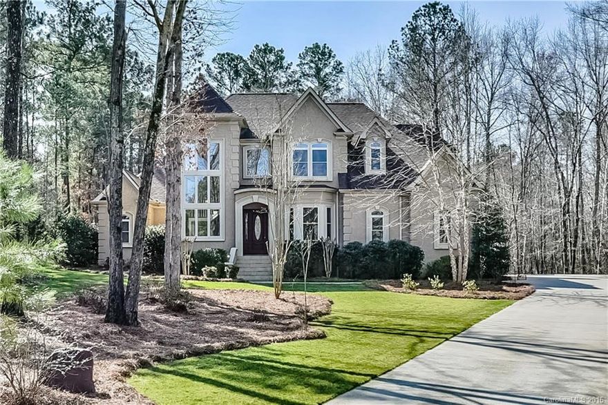 This stately home is nestled in the beautiful respite known as Trinity Ridge, a community that reflects the grace and tranquility of the majestic Blue Ridge Mountains. Built to effortlessly capture those perfect sights and sounds of nature on two full acres. Fall in love with its countless custom features, a two-story screen-porch, and large open gourmet kitchen.  Your master and in-law suites are both located on the 1st floor.  The finer things of the Carolinas start at this address.