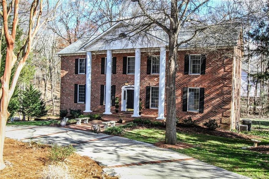 Beautiful home on approx 1 acre, Gleaming hardwood floors, neutral new paint, Kitchen w/gas cooktop, granite countertops & center island. Large 2 story Great Room brings in lots of natural light w/wood burning fireplace (gas assist),  Flex Room (Rec Rm) on main level can be used as sitting area to adjacent bedroom, home office/study area & more. High ceilings in master bedroom w/updated bath. Unfinished basement area is heated/cooled, plumbed for bath & framed for closet