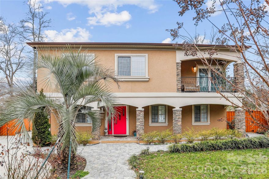 Sitting behind a fully gated entrance on a quiet cul-de-sac, this home was built from the ground up in 2023 after the original structure was torn down. What went back up is something with real character — five bedrooms, three and a half baths, 3,304 square feet, and European-sourced finishes and materials that give every room a warmth and weight you just don't find in production housing.
The kitchen is built for someone who actually cooks (and entertains), the three-car garage swallows vehicles and then some, and out back, a gorgeous in-ground pool sits in a private yard made for long weekends and late evenings.