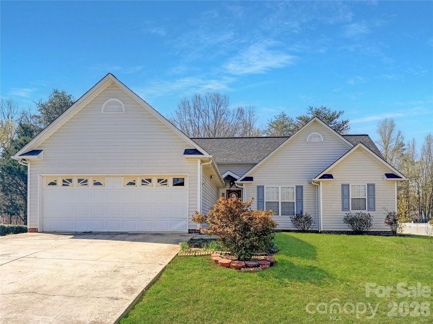 Back on the market at no fault of the seller. Welcome to this beautifully maintained 3 bedroom, 2 bath home located at 522 Whitney Rd in the quiet and desirable surroundings of Mocksville, NC. Situated on a 0.32-acre lot with no HOA, this property offers the perfect combination of comfort, updates, and freedom.
Step inside to find a bright and inviting layout featuring a well-appointed kitchen, and a convenient walk-in pantry—perfect for storage and organization. The adjoining dining area is filled with natural light, creating a warm and welcoming space for everyday meals or entertaining.
The home offers comfortable living spaces and nicely sized bedrooms, providing both functionality and relaxation. Recent upgrades include a brand-new roof in 2025 and an HVAC system installed in 2021, giving buyers peace of mind for years to come.
Outside, enjoy the curb appeal of this charming home along with a spacious yard ideal for outdoor activities, gardening, or simply relaxing. The attached 2-car garage adds convenience and additional storage.
With its thoughtful updates, inviting interior, and peaceful setting, this home is a fantastic opportunity you won’t want to miss.