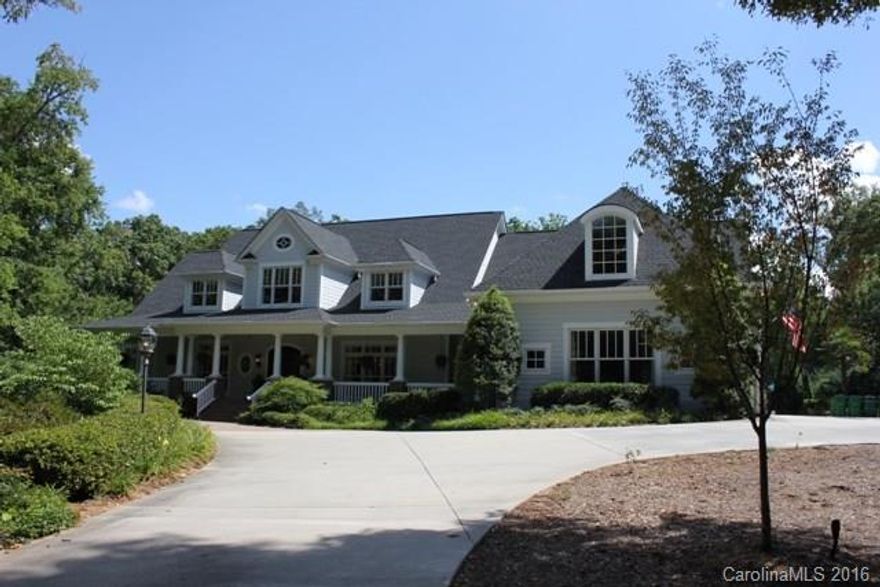 Southern Living at its best! Bonnybrook Manor will impress like no other home! Stately 70' long brick front porch greets you w/open arms. Custom features in every corner. Second living quarters in the basement w/full kitchen & bath! Washer & dryer hookups on all 3 floors. Very own oasis in the backyard w/heated inground pool, pool house w/ full bath, covered back porch. Whole house generator, sec. cameras, commercial dehumidifier, central vac, 7 HVAC units, 2 tankless water heaters, 7 1/2 baths.