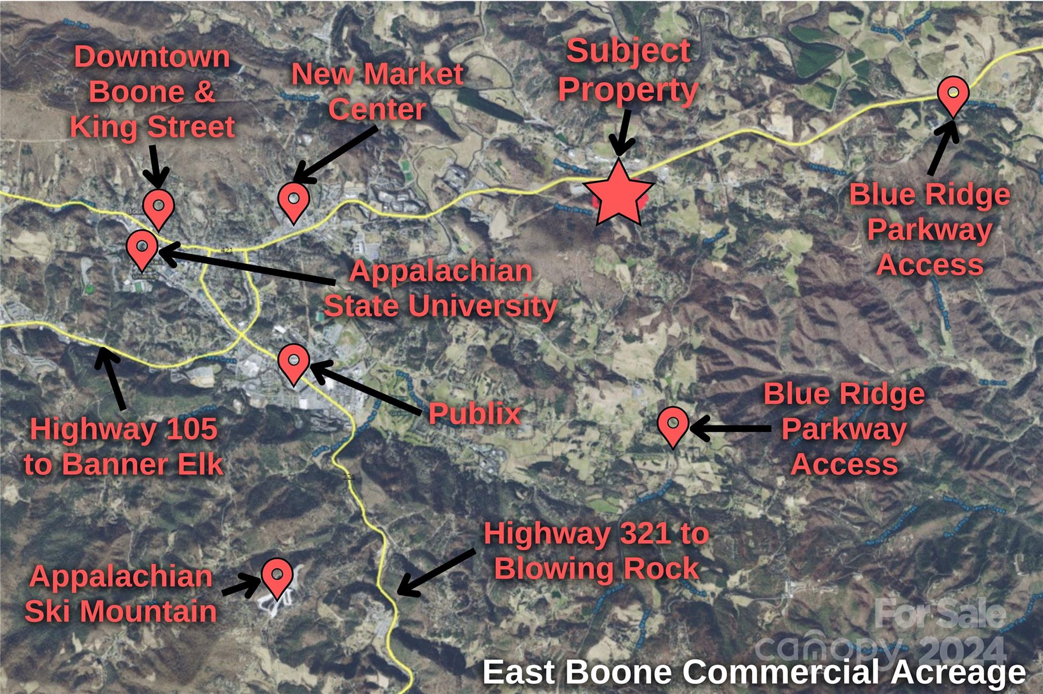 Boone, North Carolina 28607, United States, ,Commercial,Under Contract,56058