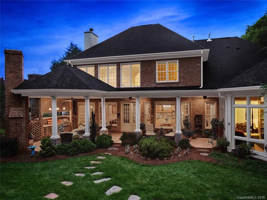 Gorgeous Custom Full Brick Home Inside of Hwy 51 w/Outdoor Living Space You Don't Want to Miss! Wonderful Floor Plan Perfect for Entertaining. Master Suite & Large Office on Main. MBR Suite w/French Doors That Open to a Fantastic Sunroom, Private Professionally Landscaped Yard & Koi Pond, Covered Porch w/Fireplace, Full Kitchen, Stainless Grill & Granite Counter, 3 Car Garage, Spacious Kit w/Granite Island, Bar & Breakfast Area Open to 2-Story GR, Custom Wine Cellar, Media Room, Top Schools!