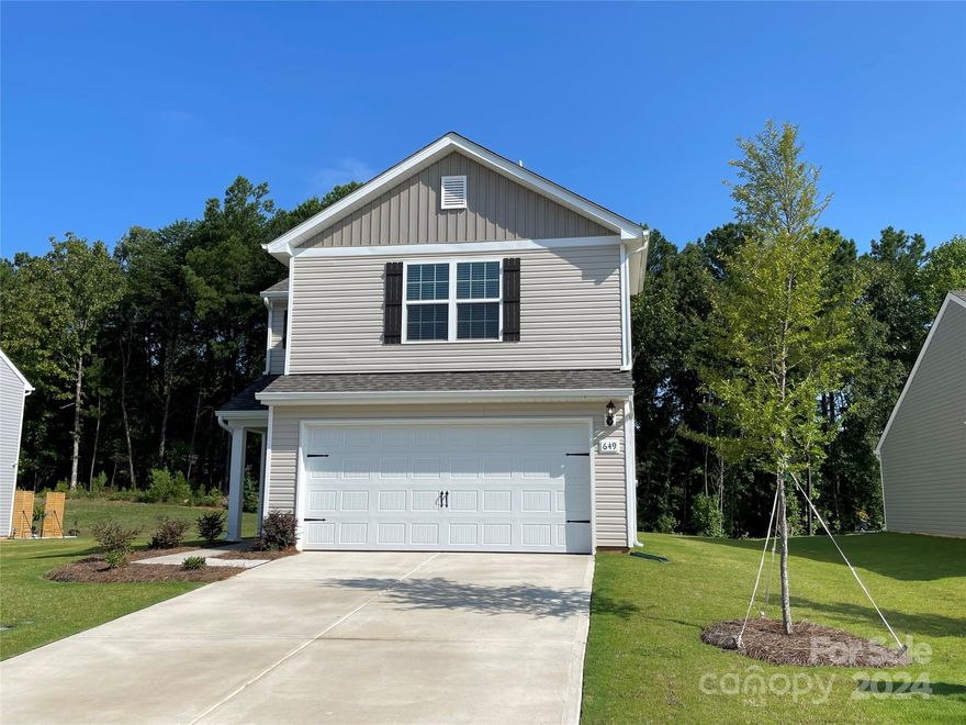 This beautiful new 3 bedroom, 2.5 bathroom home sits on a very nice wide lot so you don't feel crowded with your neighbors.  Relax in the open floor plan with plenty of room for friends and family.  The chef ready kitchen is complete with granite counter tops, Whirlpool brand stainless steel appliances which includes refrigerator, dishwasher, oven and microwave.  Upstairs are 3 spacious bedrooms with great closet space.  The beautiful primary suite has a soaring vaulted ceiling, private bathroom and huge walk-in closet. The backyard is private - nothing but green space!  A great yard to garden, space for outdoor entertaining or just relax.  Enjoy our neighborhood park and let your pets play at the dog park.

Ask about our interest rate specials, contact the LGI Homes Information Center for more details!