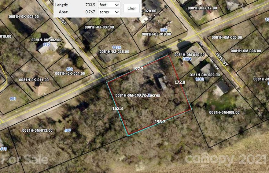 .75 Acres on South Ave