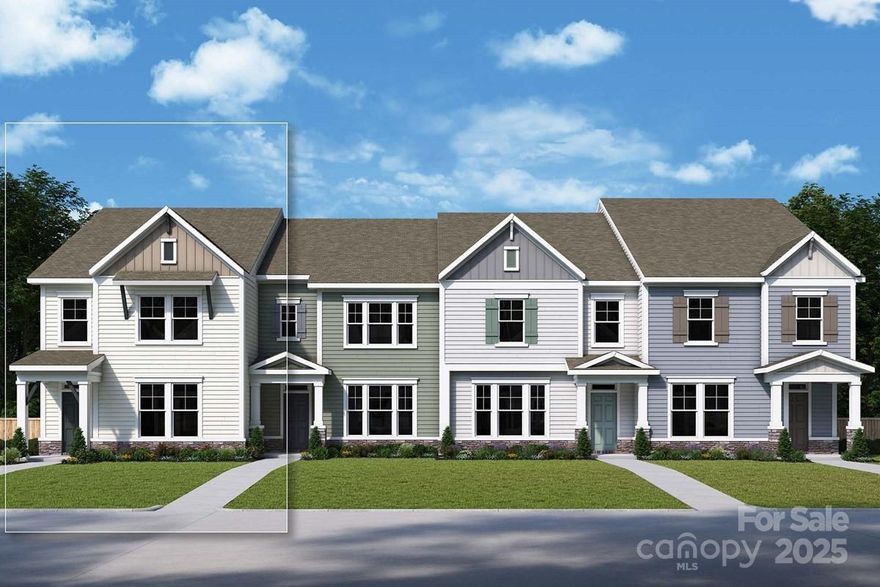 Step into the Gardengate, a beautifully designed 4-bedroom, 3-bath townhome. The main level features a private guest suite complete with a full bath and a modern stand-up shower—perfect for visiting guests or multigenerational living.

Enjoy cooking and entertaining in the gourmet kitchen, featuring a sleek cooktop, ample counter space, and an open layout that flows seamlessly into the spacious living and dining areas. Just off the living space, a covered back porch offers the perfect spot for relaxing outdoors, rain or shine.

Upstairs, you’ll find a generous primary bedroom retreat, along with two additional guest bedrooms and a shared full bath. This home is thoughtfully laid out to offer both privacy and togetherness, making it ideal for families or anyone who loves to host.