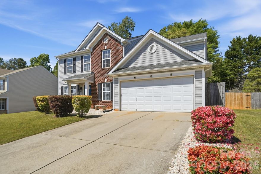 Welcome to this spacious and versatile 5-bedroom, 2.5-bath home in Rock Hill! The main level features a convenient guest bedroom, half bath, and a dedicated office. The open-concept floor plan offers great livability with a kitchen island, breakfast area, and separate dining room. Enjoy updated LVP flooring (2022) throughout the main level and upgraded granite countertops in the kitchen, along with abundant storage space throughout the home. Upstairs, the spacious primary bedroom features French doors leading to the primary bathroom, complete with dual sinks, a separate shower and tub, and a walk-in closet. Three additional bedrooms and a full bath provide plenty of space for everyone. Situated on a large lot, the fully fenced backyard offers privacy and peaceful wooded views - perfect for relaxing or play. Major updates include a lower HVAC system less than a year old. Conveniently located near Rock Hill’s shopping and dining, as well as the charm and energy of Old Town. Enjoy easy access to outdoor recreation along the Catawba River, including scenic trails and parks, plus a quick commute to Charlotte, making this home ideal for a variety of needs and lifestyles.