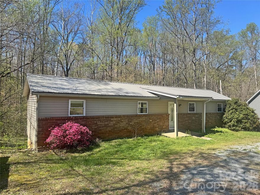 Tucked away on a beautiful 0.45-acre lot, this charming stick built 2-bedroom, 1-bath home offers the perfect blend of comfort, updates, and outdoor space. From the moment you step inside, you’ll love the open-concept layout with a split-bedroom design, creating both functionality and privacy.

This home has been thoughtfully refreshed with fresh paint, new flooring, updated kitchen cabinets, butcher block countertops, and brand-new appliances, making it truly move-in ready.

Step outside and enjoy your own peaceful retreat—featuring a spacious back deck (just a few years old) overlooking a pretty backyard with a creek along the back, perfect for relaxing mornings or winding down in the evenings.

Additional highlights include a metal roof (approx. 2–3 years old), city water, and a convenient location just 5 minutes to downtown Forest City, giving you easy access to shopping, dining, and everyday essentials.

Whether you're looking to downsize, purchase your first home, or add a great rental investment to your portfolio, this one checks all the boxes. Plus, a storage shed offers extra space for tools, hobbies, or outdoor equipment.

Don’t miss your chance to own this sweet little gem with space, updates, and charm!