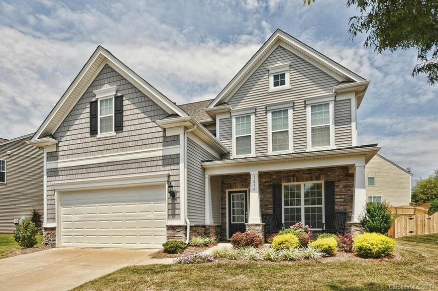 Massive $19K price drop, Instant Equity! Seller says sell!! Gorgeous home with main level bedroom/bath & loaded with upgrades! Hardwood floors on main level,neutral paint,kitchen w/granite c-tops,gas range, s/s appliances, & tile floors in all bathrooms. Bedroom and full bathroom downstairs. Huge master bathroom with oversized shower, double vanity, and giant walk in closet! Additional feat: include large upstairs loft and fenced in yard! Across from the pool, clubhouse, and playground!