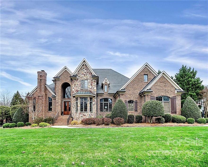 Impressive brick & stone, custom-built home in desirable Rose Hill subdivision. The home is overflowing with character, has an open floor plan, and a beautifully manicured fenced-in backyard. Great for social gatherings, the home's layout is both functional for daily living and entertaining. You can't beat the location, close to great shopping in both Union & Mecklenburg Counties - Matthews, Wesley Chapel, Waverly, and Rea Farms. Also close to all the major roads, 485, Providence Road, 74. Great Union County schools and Union County taxes. The house boasts 4 bedrooms plus a huge bonus/media room on the second floor and an office and main bedroom on the first floor. Close to pickleball/tennis courts at Weddington Swim & Racquet Club. walking/biking trails at Colonel Beatty park and the Brace Y is a few miles away, and lots of activity is within minutes.