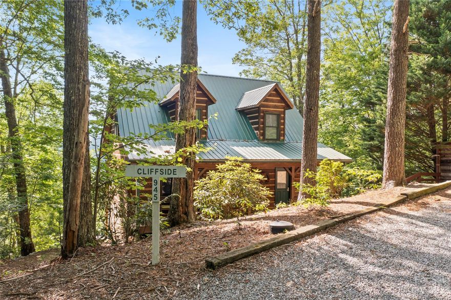 THIS FANTASTIC CABIN HAS IT ALL! BIG VIEWS, GREAT RENTAL HISTORY & COMES FURNISHED! 2 bedrooms, 2 bathrooms with a full basement ready to be finished! Wrap around decks with a hot tub which is perfect for all to enjoy! The main level features a great room with incredible mountain views, a lovely stone gas log fireplace to cozy up to on those cold winter nights! Kitchen features stainless steel appliances & has plenty of cabinets & countertop space. Completing the main level is the generous size guest bedroom, full bathroom and the laundry area. Upstairs is the large primary suite with an impressive ensuite full bathroom with a garden tub and separate shower. The unfinished basement is already insulated & has access to electricity & plumbing. Located in the pristine gated community of Leatherwood. A highly desirable location with hiking & horseback riding trails, a restaurant onsite, swimming pool, tennis, trout waters nearby & so much more! Incredible cabin in the Blue Ridge Mountains!