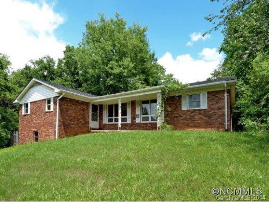 Convenient location - brick rancher on full unfinished basement (room to expand) Single garage on main level and single garage in basement. Heat pump with oil furnace back up (underground tank). Roof 2012, heat pump 2011, master bath remodeled 2013. Private wooded lot. Wood floors and wood burning fireplace. To be sold "As Is"